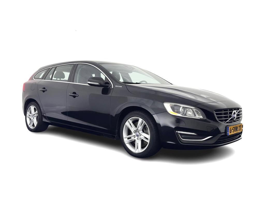 Volvo V60 2.4 D6 AWD Plug-In Hybrid Summum ( Plug-In ) Aut., Automaat, Zwart, Zwart, Vierwielaandrijving