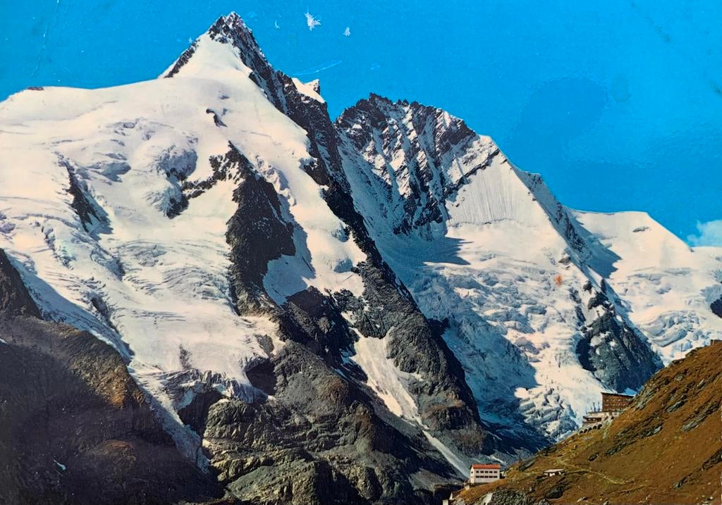 Oostenrijk, Grosglockner., Ophalen of Verzenden, Gelopen, Oostenrijk