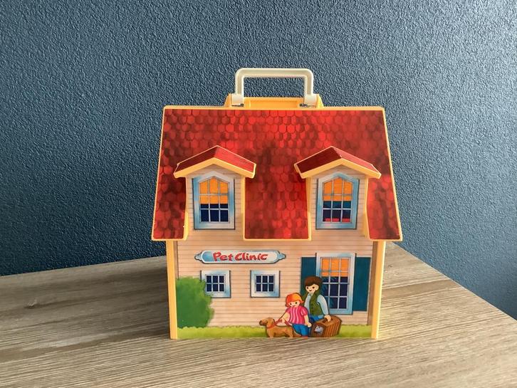 Playmobil dierenkliniek, Kinderen en Baby's, Speelgoed | Playmobil, Zo goed als nieuw, Complete set, Ophalen of Verzenden