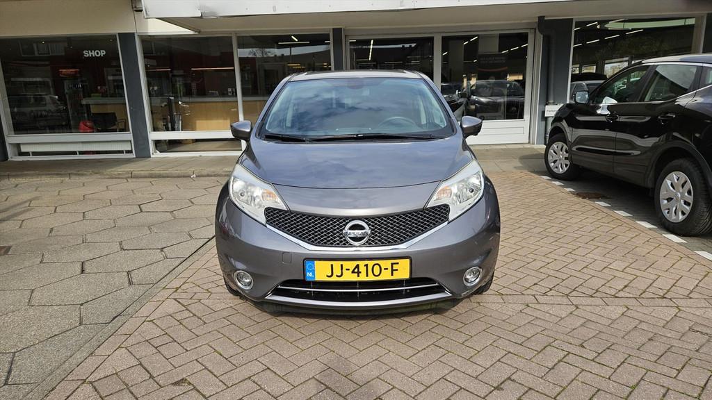 NISSAN Note 1.2 80pk Connect Edition, 21 km/l, Euro 5, Stof, Zwart