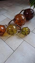 Glazen drijvers bollen., Ophalen, Zo goed als nieuw