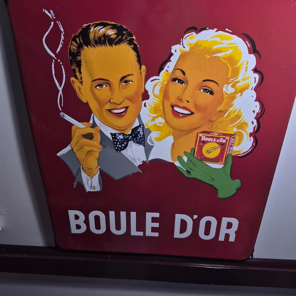 3 Nieuwe Emaille Reclame Borden - Tabak & Sigaretten, Antiek en Kunst, Ophalen