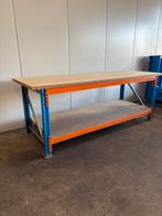 Werktafel / werkbank / inpaktafel / paktafel / magazijntafel, Ophalen, Gebruikt, ., 170 cm of meer