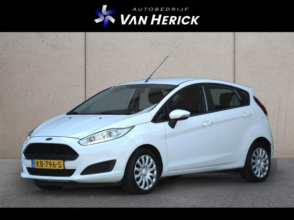 Ford Fiesta 1.0 Style 5 deurs | Navigatie | Nette staat, Auto's, Stof, 525 kg, Origineel Nederlands, Bedrijf