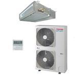 Toshiba Airco RAV-SP1404AT8-E + RAV-SM1406BTP-E Cassette, Ophalen, 3 snelheden of meer, Energieklasse A of zuiniger, 100 m³ of groter