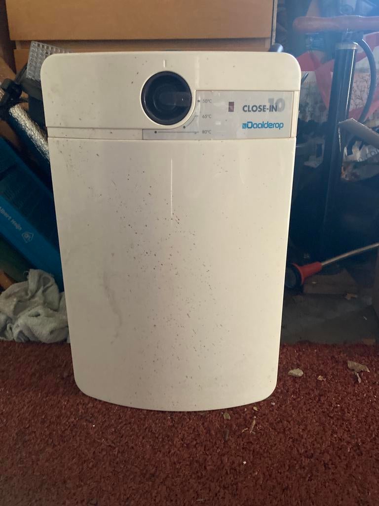 Daalderop Close-in boiler 10 liter. OPHALEN IN SOEST, Doe-het-zelf en Verbouw, Geisers en Boilers, Ophalen, Gebruikt, Aardgas