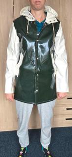 Stutterheim Stockholm pvc rubberen glimmende opal regenjas, Caravans en Kamperen, Ophalen of Verzenden, Nieuw, Regenjas, Heren