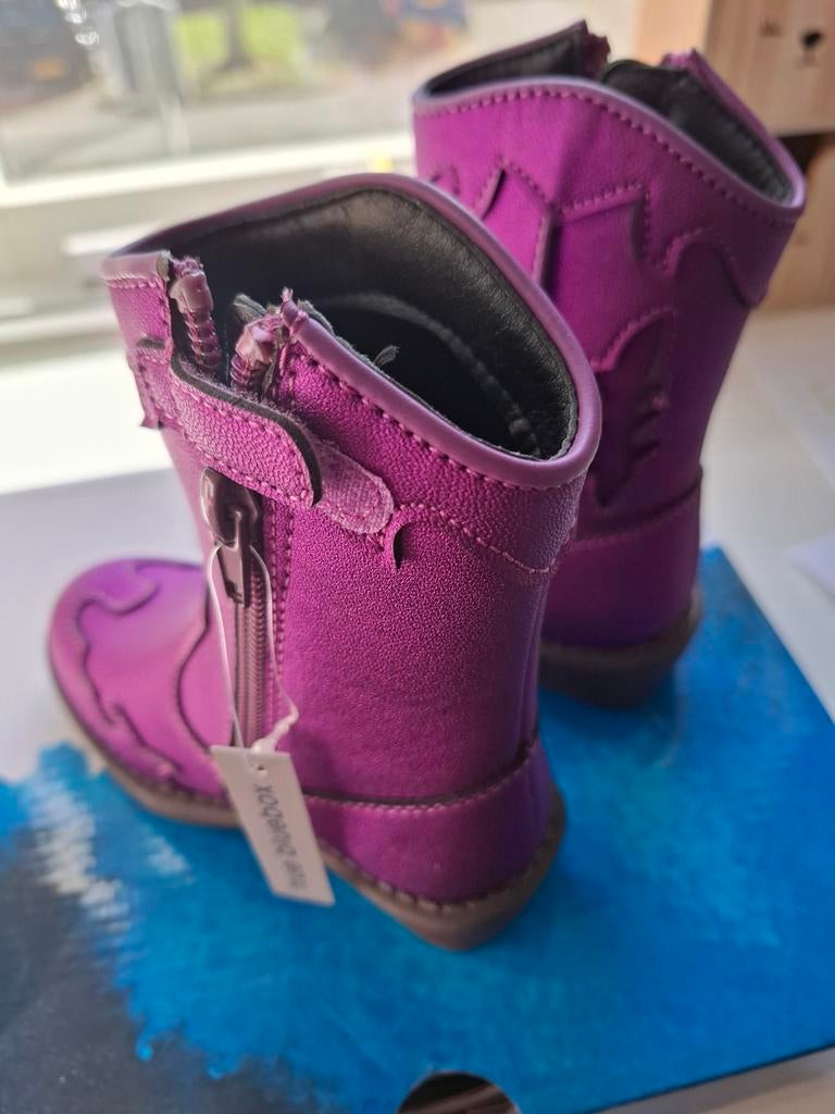 Nieuwe paarse laarzen maat 24, Ophalen of Verzenden