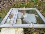 2 alluminium raamkozijnen, Doe-het-zelf en Verbouw, Glas en Ramen, Ophalen, Gevelraam of Ruit, Gebruikt, Dubbelglas