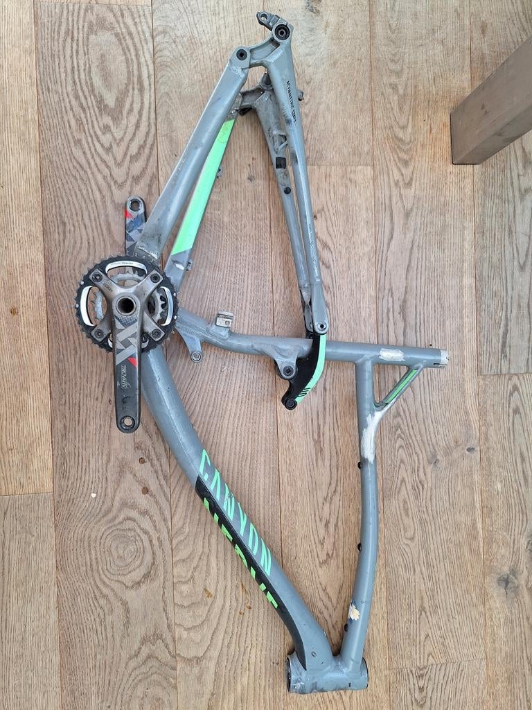 MTB Frame Canyon Nerve AL Maat XL, Fietsen en Brommers, Fietsonderdelen, Frame, Gebruikt, Canyon, Mountainbike