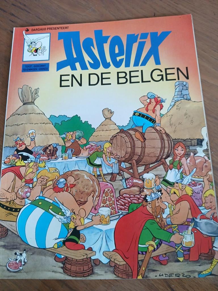 Asterix en De Belgen, Boeken, Eén stripboek, Ophalen of Verzenden, Zo goed als nieuw