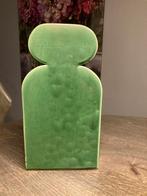 Vaas groen geglazuurd, Ophalen of Verzenden, Minder dan 50 cm, Groen, Glas