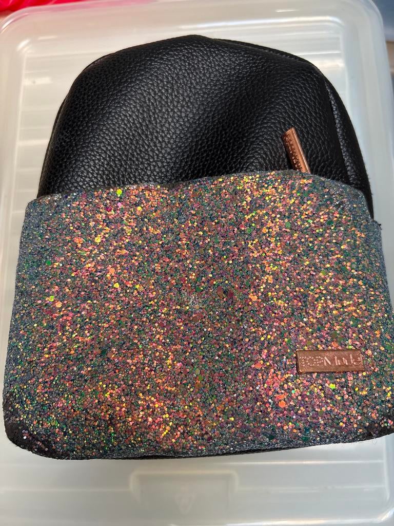 Topmodel glitter rugzak voor kinderen, Gebruikt, Minder dan 30 cm, Ophalen of Verzenden, Blauw