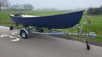 Overnaardse sloep/visboot met Mercury 5PK motor, Watersport en Boten, Vis- en Consoleboten, Ophalen, Overige materialen, Tot 10 pk