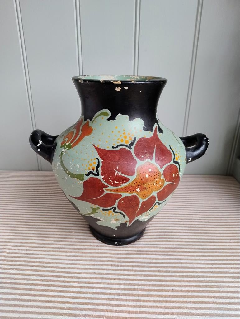 Prachtig! Vintage vaas Ed Antheunis Gouda Kala, Ophalen of Verzenden