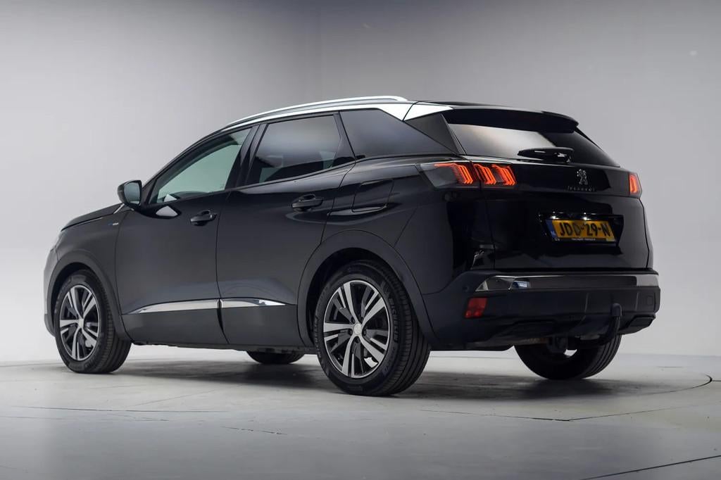 Peugeot 3008 1.6 Plug-in Hybrid 225 Allure [ Navi Camera Car, Automaat, 4 cilinders, Zwart, Leder