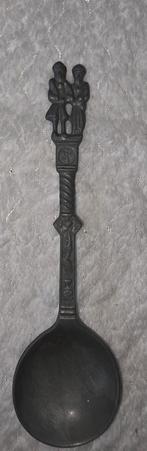 Vintage Tinnen Lepel met Figuren, Ophalen of Verzenden