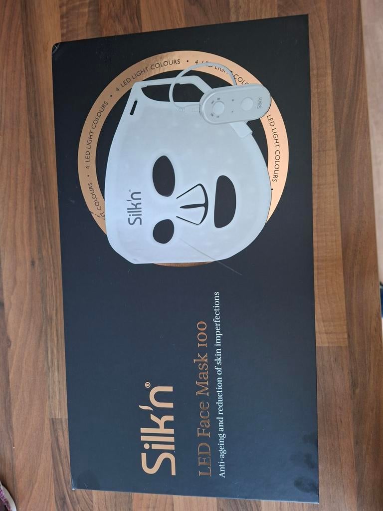 Silk'n LED Face Mask lichttherapie Anti age& huidverbetering, Ophalen of Verzenden, Zo goed als nieuw, Gehele gezicht