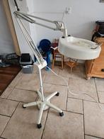 Verrijdbare loeplamp met knikarm - ideaal voor precisiewerk, Ophalen, Gebruikt, Loeplamp