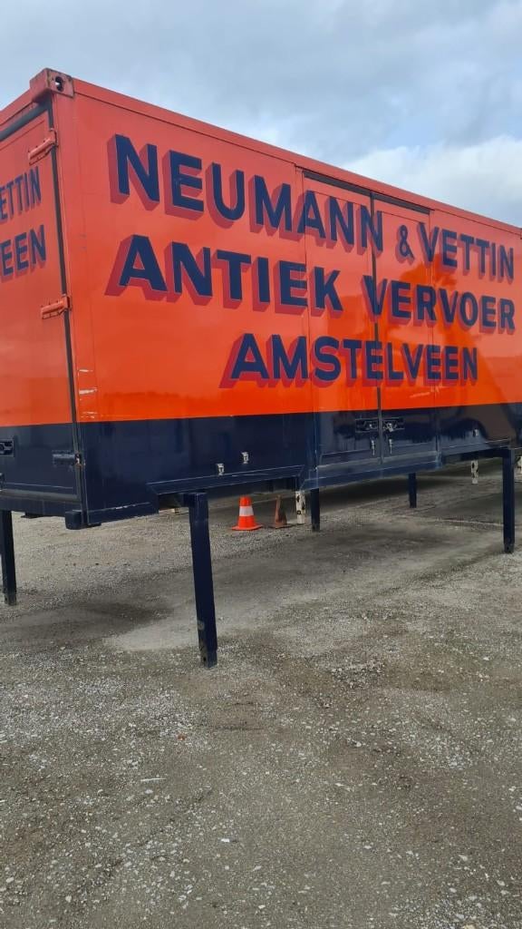 Verhuiscontainer / Opslagcontainer met zijdeur, Ophalen