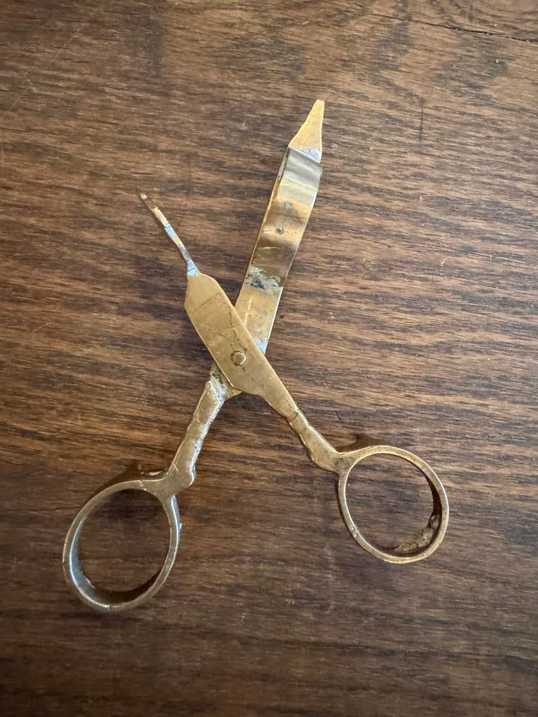 Koperen lonten schaar knipper, Ophalen of Verzenden