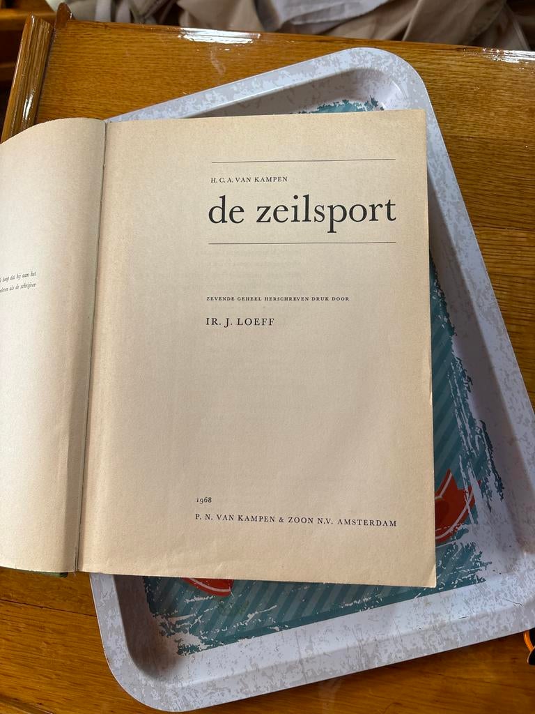 De Zeilsport - H.C.A. van Kampen (1968), Ophalen of Verzenden, Gelezen, Watersport en Hengelsport