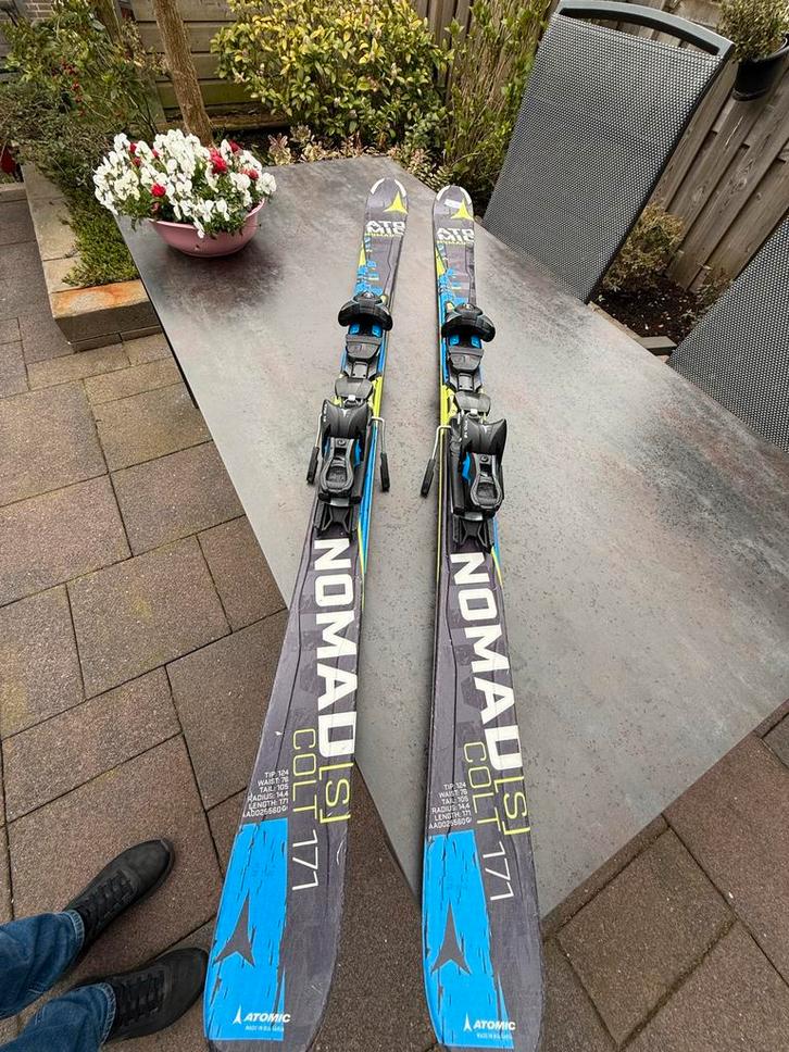 Atomic Nomad Colt 171 ski's, Sport en Fitness, Skiën en Langlaufen, Gebruikt, Ski's, Skiën, Atomic, 160 tot 180 cm, Ophalen of Verzenden