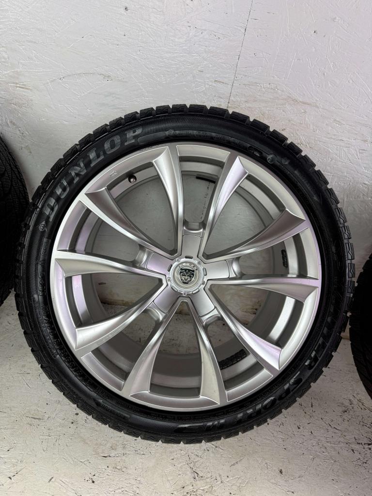 Originele Jaguar XE XF velgen 18" 5x108 F-type breedset, Auto-onderdelen, Banden en Velgen, Niet ingevuld, 18 inch, Gebruikt, 275 mm