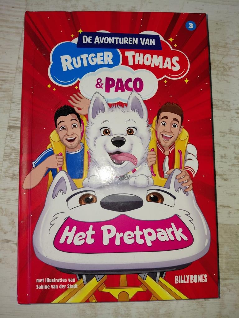 De Avonturen van Rutger, Thomas & Paco: Het Pretpark, Ophalen, Zo goed als nieuw, Rutger, Thomas & Paco, Fictie algemeen