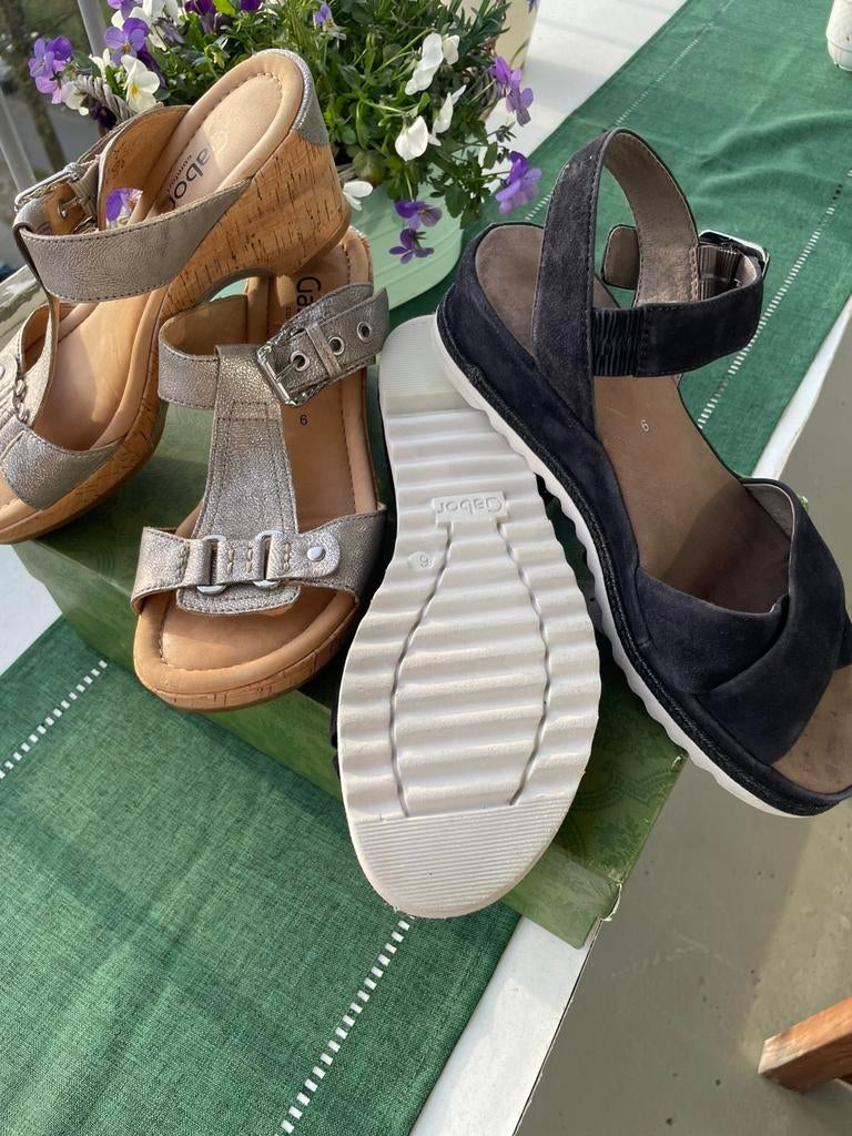 Gabor sandalen maat 39,ZGAN, Kleding | Dames, Schoenen, Ophalen of Verzenden, Zo goed als nieuw, Sandalen of Muiltjes
