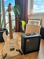 Gitaar met versterker - Ideaal voor beginners!, Muziek en Instrumenten, Gebruikt, Met versterker, Solid body, Ophalen