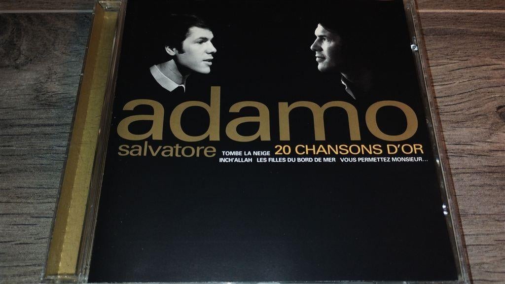 Adamo Salvatore - 20 Chansons D'or, Cd's en Dvd's, Ophalen of Verzenden, Zo goed als nieuw, Aziatisch