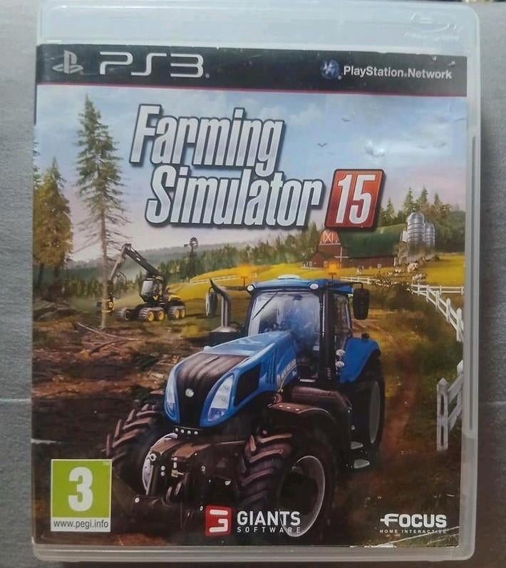 Farming Simulator 15 PS3 Zgan, Spelcomputers en Games, Games | Sony PlayStation 3, 1 speler, Ophalen of Verzenden, Zo goed als nieuw