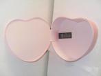 Hartjesdoos met rits / opbergdoos hart / moederdag, Ophalen of Verzenden, Zo goed als nieuw