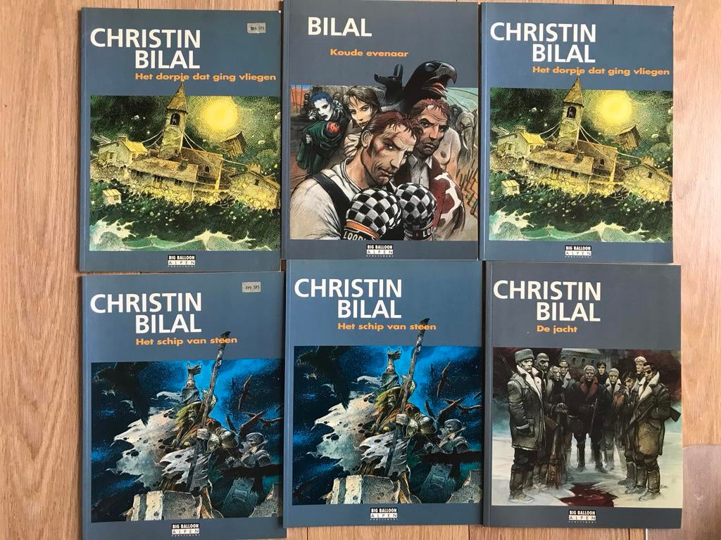 Christin Bilal stripboeken - Complete serie, Complete serie of reeks, Ophalen of Verzenden, Zo goed als nieuw