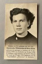 Bidprentje Geertruida Wilhelmina de Rooy-Bolck 1956 Arnhem, Ophalen of Verzenden, Bidprentje