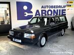 Volvo 240 2.3i Polar, Auto's, Volvo, Keurmerk '100% Onderhouden', Gebruikt, Zwart, 4 cilinders