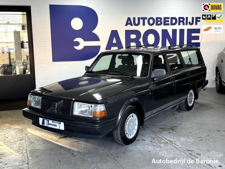 Volvo 240 2.3i Polar, Auto's, Volvo, Bedrijf, Te koop, Benzine, Euro 1, Stationwagon, Handgeschakeld, Origineel Nederlands, Zilver of Grijs