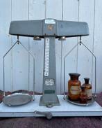 Apothekers weegschaal, Ophalen