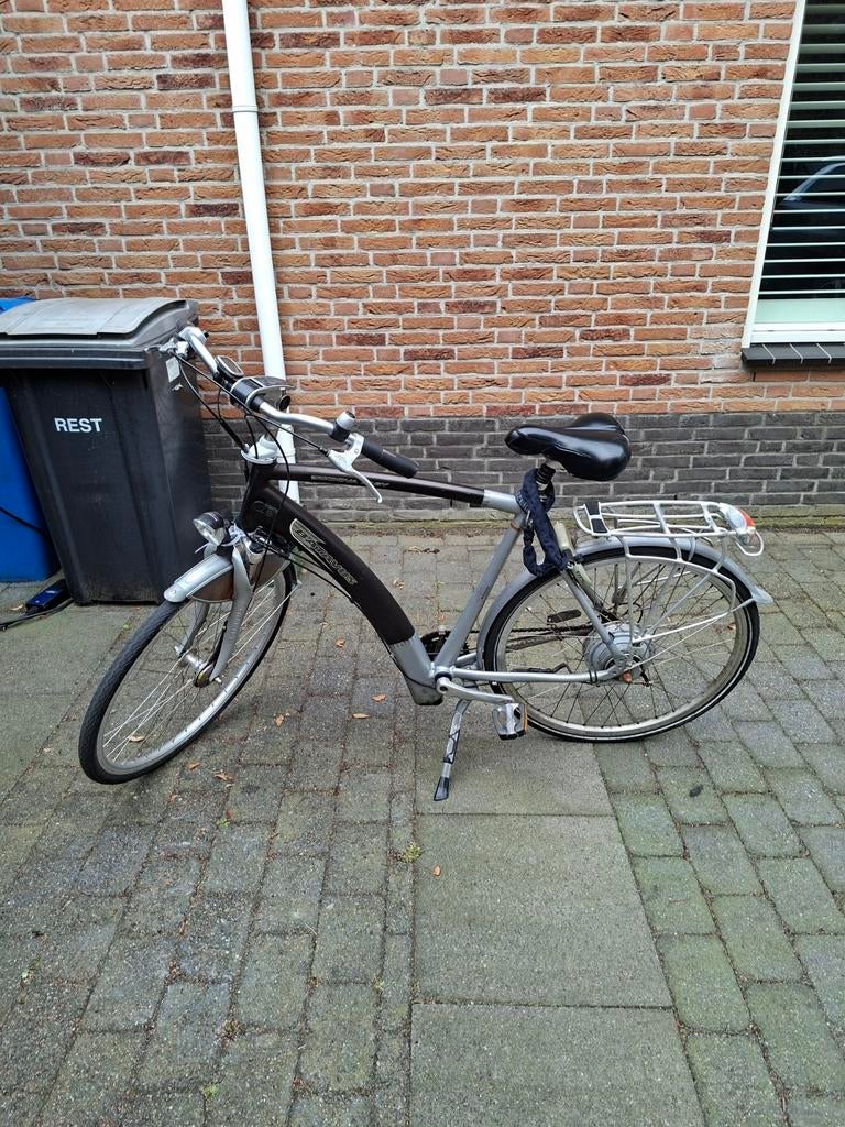 Opknapper elektrische Batavus herenfiets, Fietsen en Brommers, Elektrische fietsen, 55 tot 59 cm, Ophalen, Gebruikt, Batavus