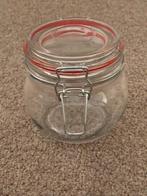 Weckpot / Voorraadpot glas, Ophalen of Verzenden, Zo goed als nieuw, Glas, Pot, Bus of Blik