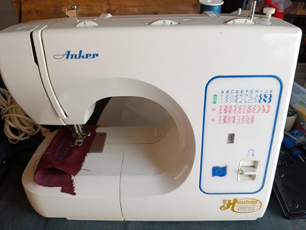 Anker Naaimachine, Ophalen of Verzenden, Gebruikt, Naaimachine, Overige merken