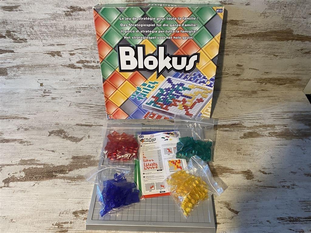 Blokus grote vierkante doos Mattel [s633], Verzenden, Zo goed als nieuw