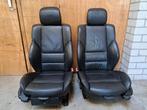 BMW E46 3-SERIE ZWART LEDEREN SPORTSTOELEN, Auto-onderdelen, Ophalen, Gebruikt, BMW