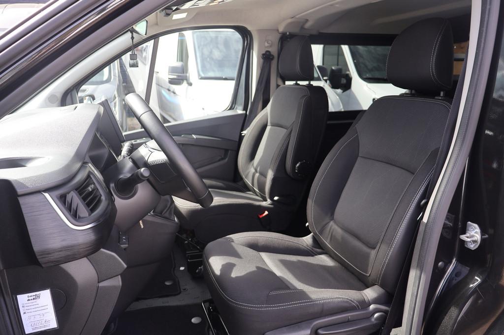 Nissan Primastar 2.0 dCi 170 pk L2 H1 DC Automaat (bj 2023), Auto's, Bestelauto's, Gebruikt, Euro 6, 4 cilinders, Zwart