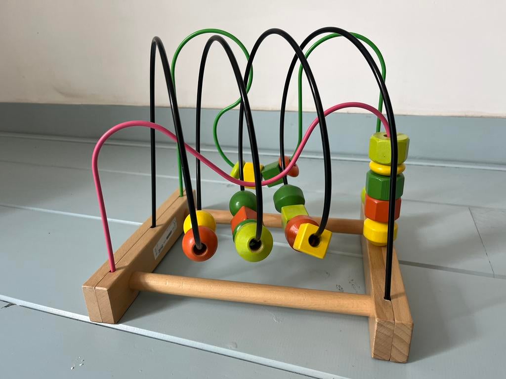 Houten Kralen speelgoed ikea, Ophalen of Verzenden, Zo goed als nieuw