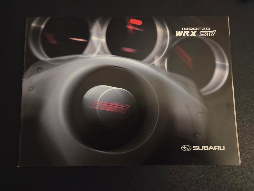 Brochure Subaru Impreza WRX STI 2004 "Blobeye", Ophalen of Verzenden, Zo goed als nieuw, Overige merken