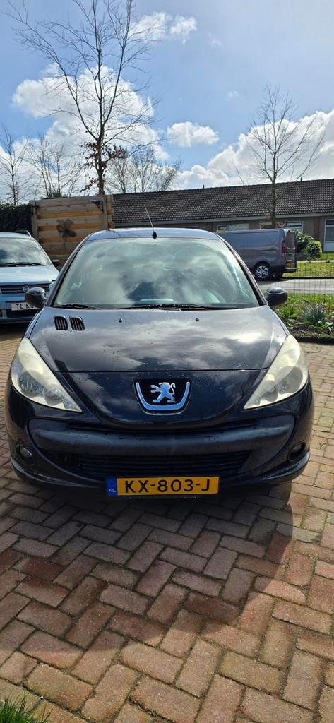Peugeot 206+ 1.1 5D 2010 Grijs, Auto's, Voorwielaandrijving, 206+, Stof, Bedrijf