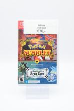 Pokemon SCARLET + Downloadable content NINTENDO SWITCH, Molenstraat 35 4701JM Roosendaal, 1 speler, Ophalen of Verzenden, Zo goed als nieuw