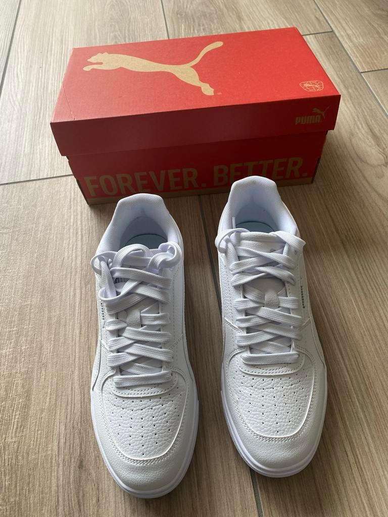 Witte Puma Caven III sneakers maat 40, Ophalen, Wit, Nieuw, Sneakers of Gympen
